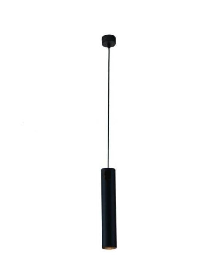 Zawieszenie cylindryczne 1XGU10 bez źr. światła 30cm biało-czarno-złoto-chromowo-cortenowe FLUKE-S30 BESTSELLER 2025